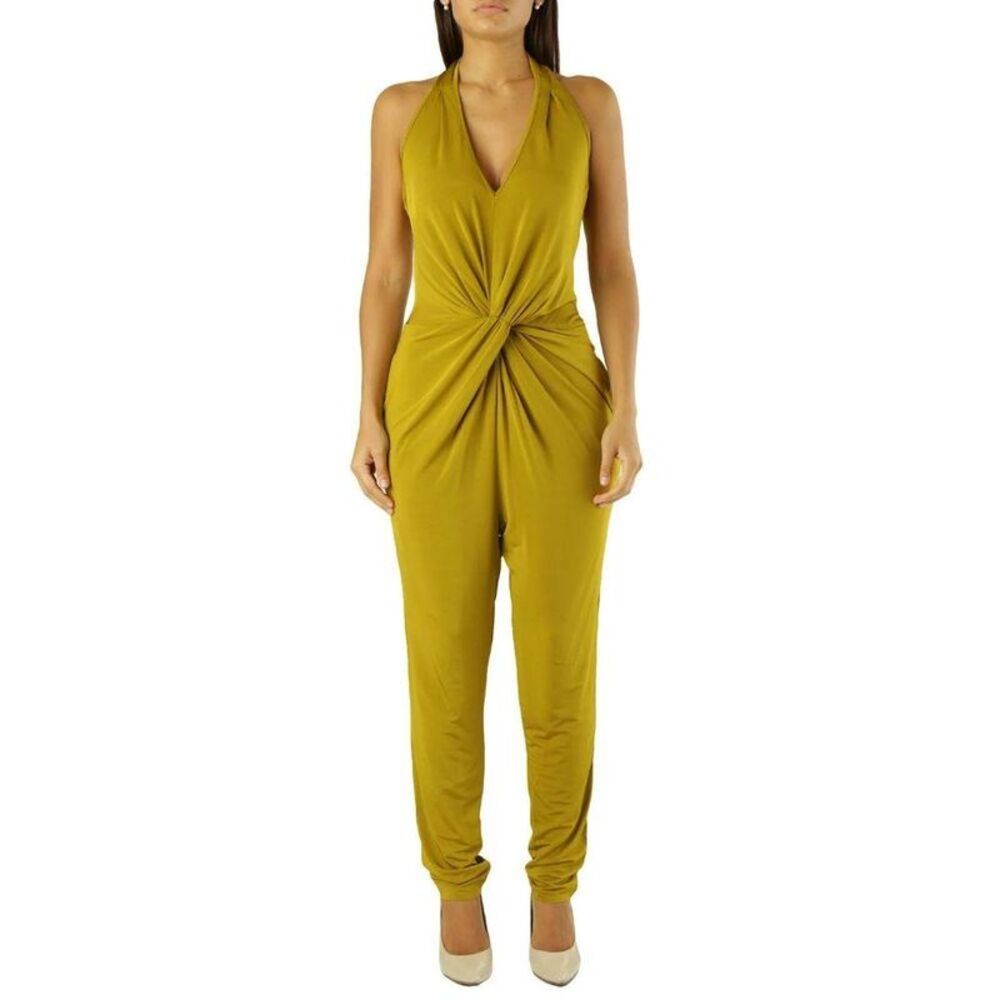 Met Rayon Jumpsuit Women Bicolor Clothing
